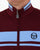 Sergio Tacchini Masters Track Top Claret/Sky Blue