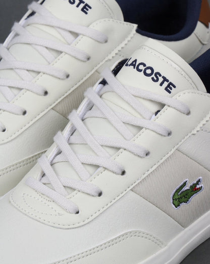 Lacoste Court Master 318 Sneaker Off-White/Marineblau