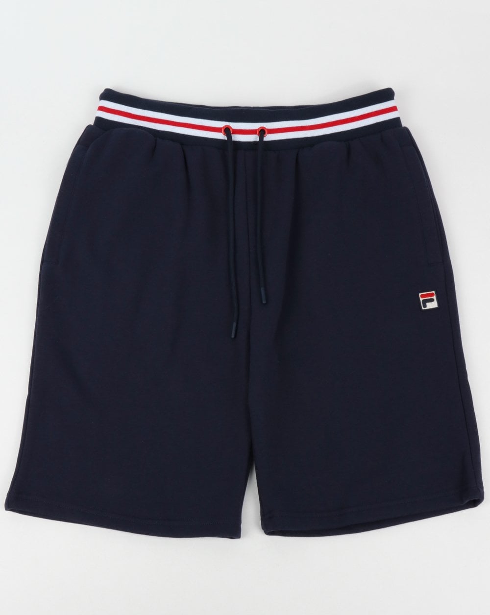Fila Vintage Bron Shorts Marineblau/Rot