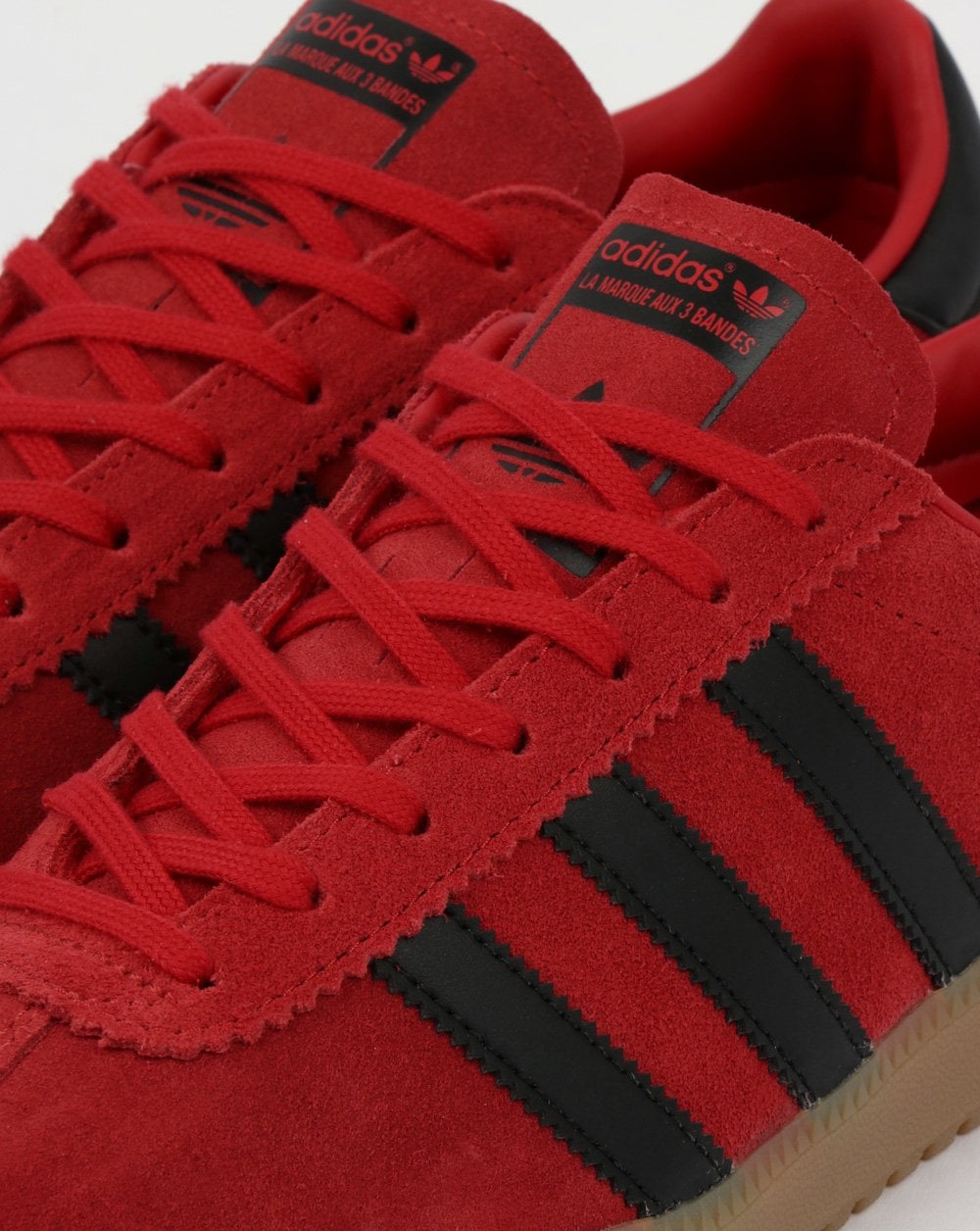 Adidas Bermuda Trainers Red/Black/Gum