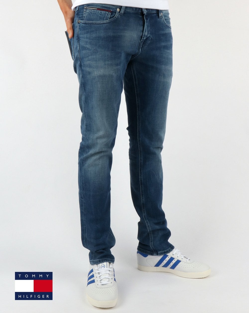 Tommy Hilfiger Slim Scanton Mid Blue