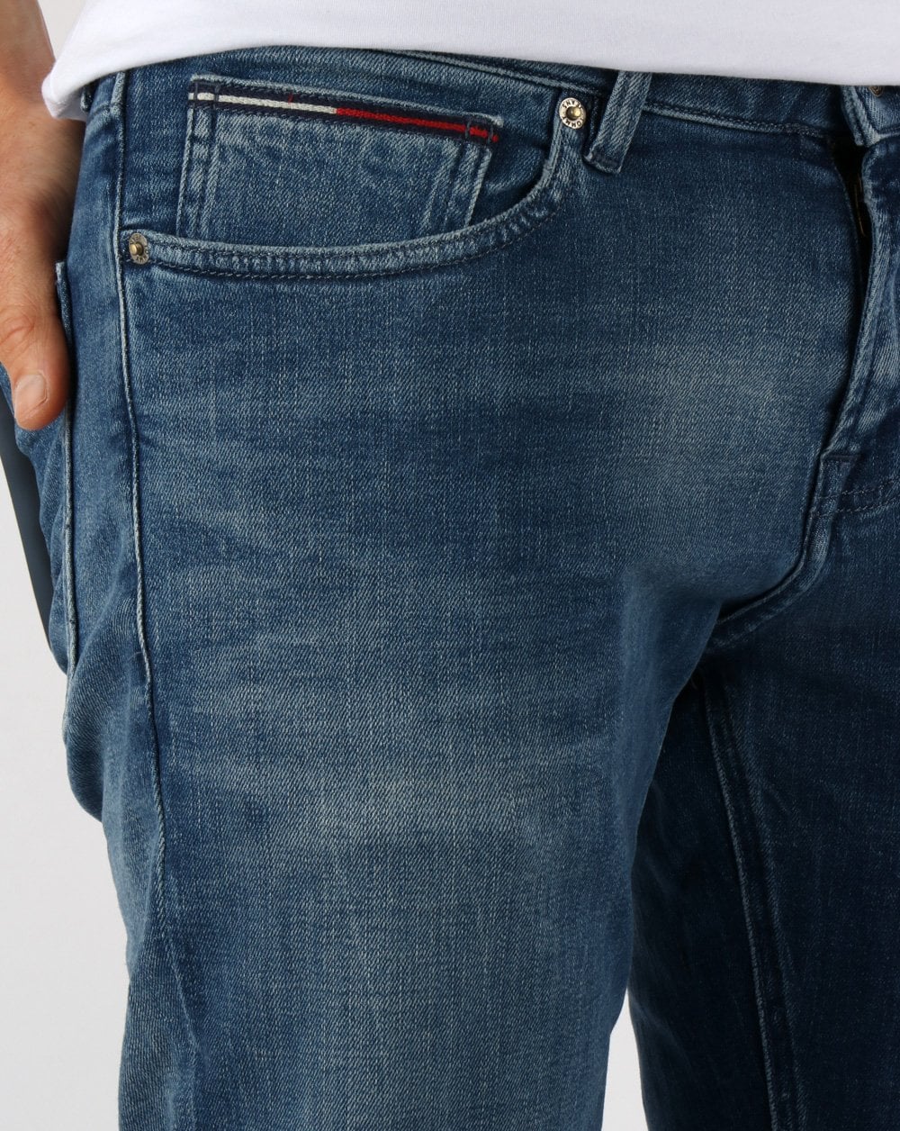 Tommy Hilfiger Slim Scanton Mid Blue