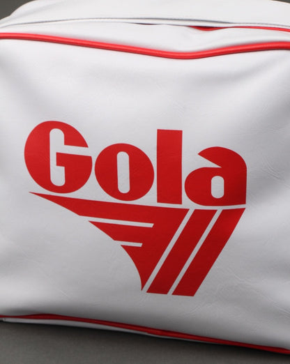 Gola Redford Umhängetasche Weiß/Rot