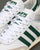 Adidas Jeans Leather Trainers White/Green