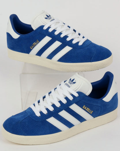 Adidas Gazelle Trainers Royal/Weiß Vintage