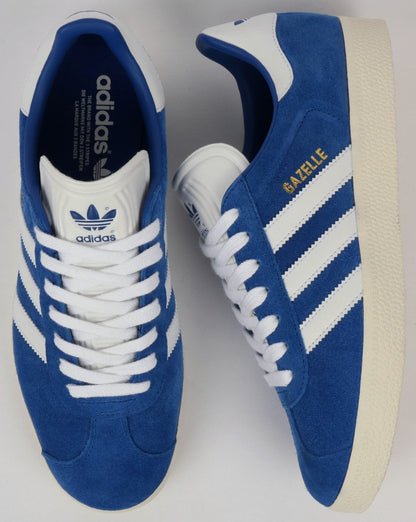 Adidas Gazelle Trainers Royal/Weiß Vintage