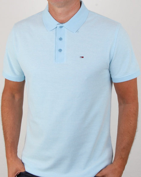 Tommy Hilfiger Oxford Polo Sky Blue