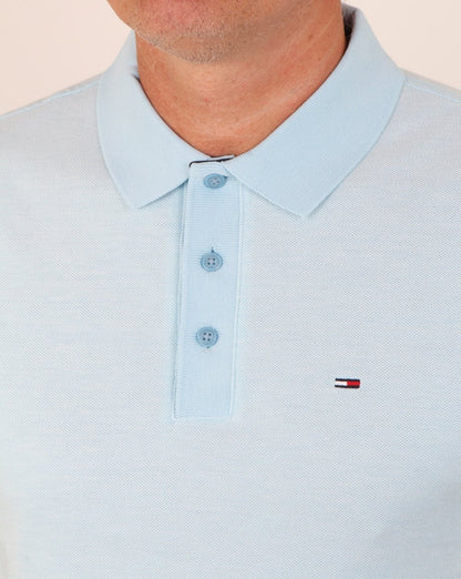 Tommy Hilfiger Oxford Polo Himmelblau