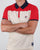 Fila Vintage Vilas Polo Shirt Chinese Red