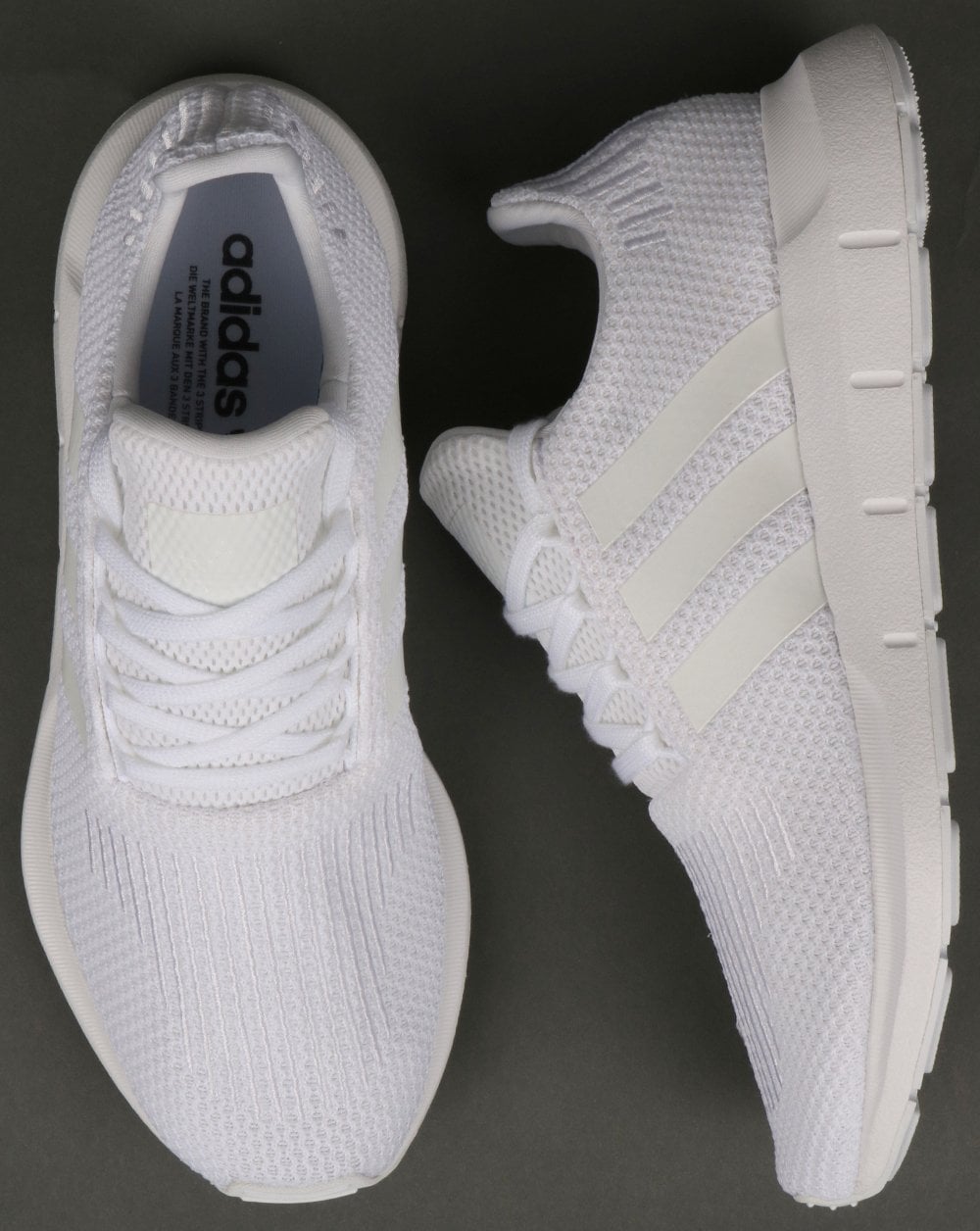 Adidas Swift Run Sneaker in Dreifachweiß
