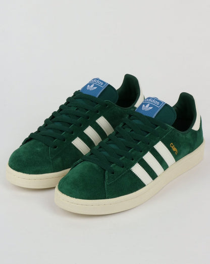 Adidas Campus Trainers Collegiate Green/Cloud White