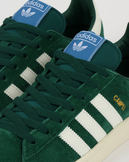 Adidas Campus Trainers Collegiate Green/Cloud White