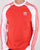 Adidas Originals 3 Stripes Long Sleeve T Shirt Bright Red