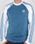 Adidas Originals 3 Stripes Long Sleeve T Shirt Blanch Blue