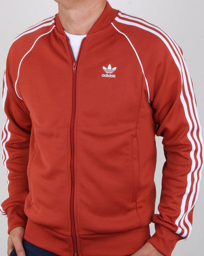 Adidas Originals Superstar Trainingsjacke Rostorange
