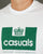 Weekend Offender Casuals T Shirt White/Green
