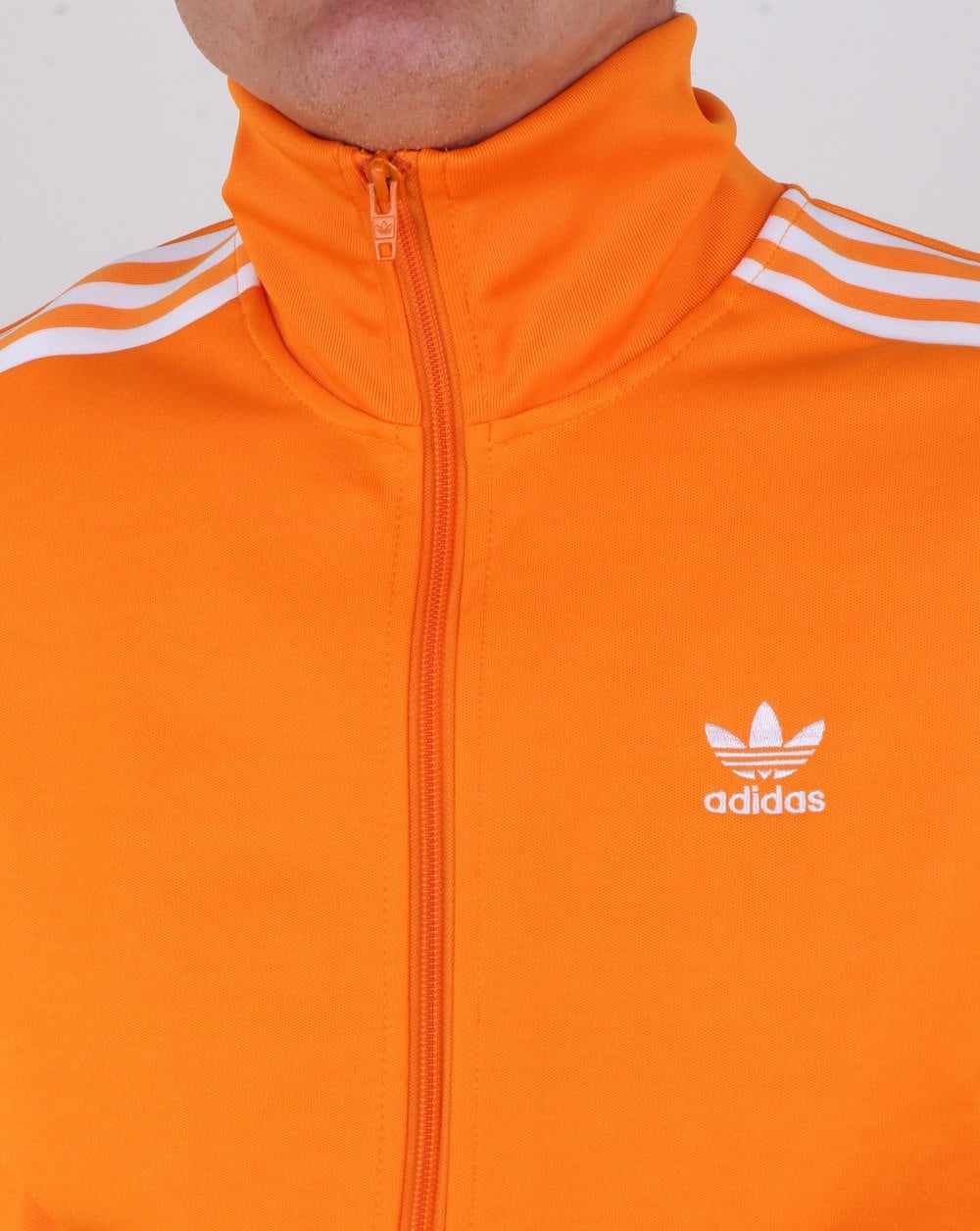 Adidas Originals Beckenbauer Trainingsoberteil in leuchtendem Orange