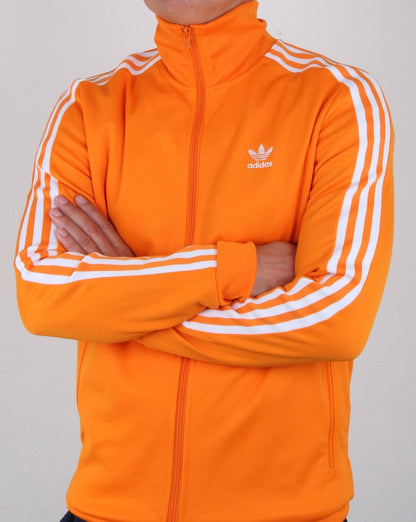 Adidas Originals Beckenbauer Trainingsoberteil in leuchtendem Orange