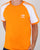 Adidas Originals 3 Stripes T Shirt Bright Orange