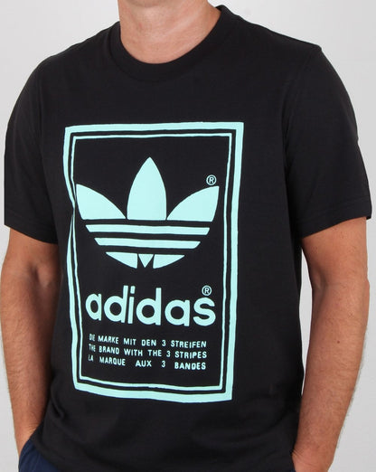 Adidas Originals Vintage T-Shirt Schwarz