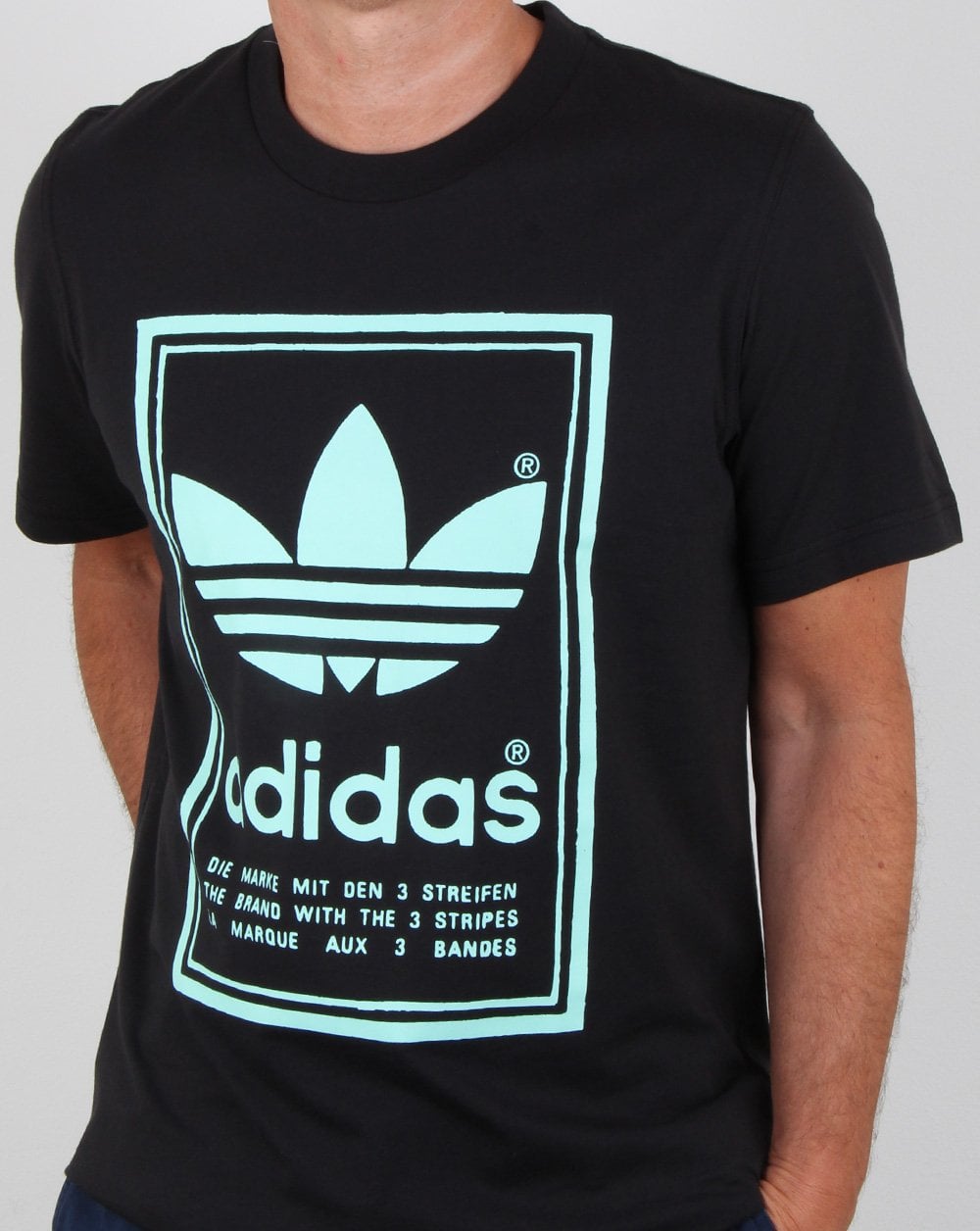 Adidas Originals Vintage T-Shirt Schwarz