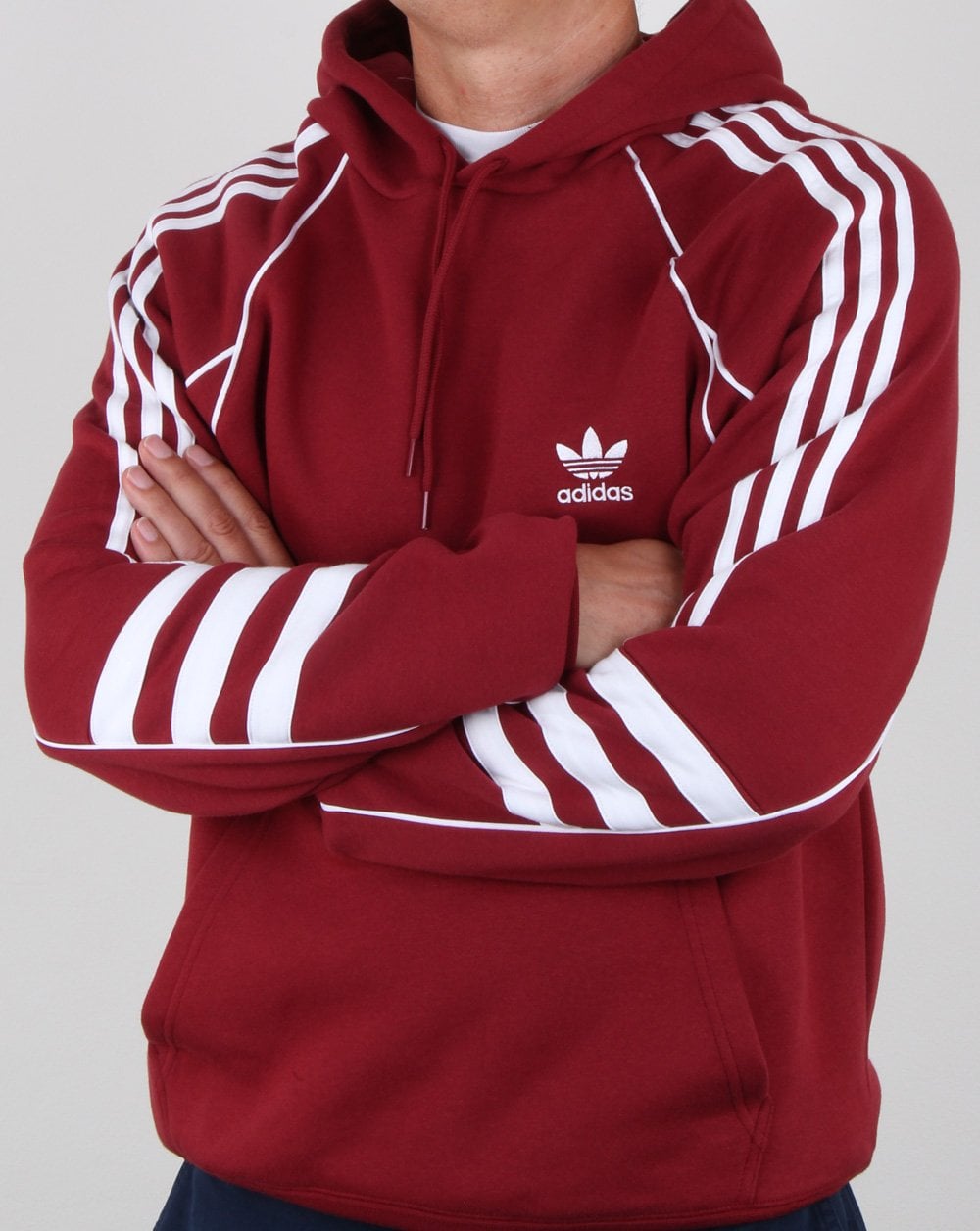 Adidas Originals Authentics Hoody Kastanienbraun