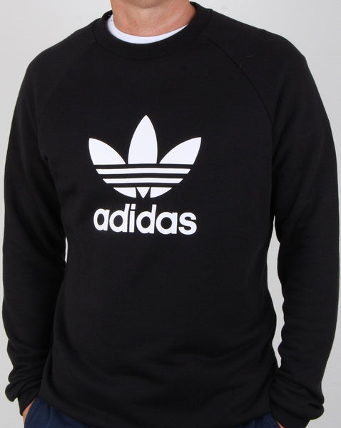 Adidas Originals Trefoil Sweatshirt Black