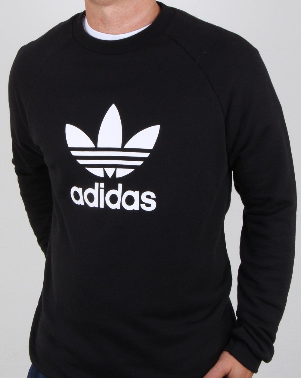 Adidas Originals Trefoil Sweatshirt Black