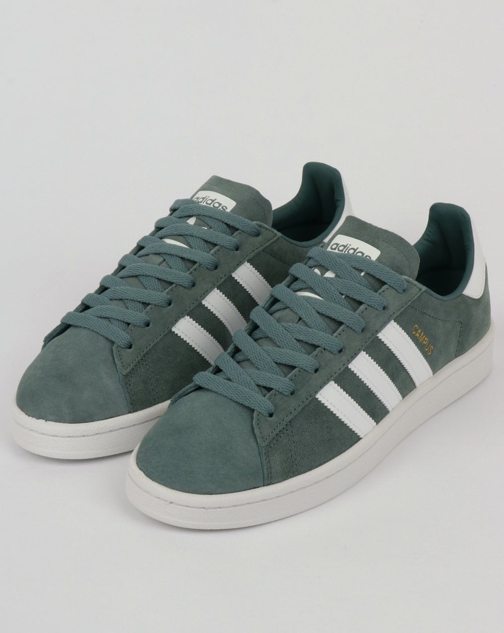 Adidas Campus Sneakers Rohgrün/Weiß
