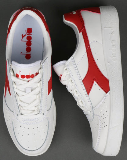 Diadora B. Elite Sneakers Weiß/Ferrari-Rot