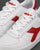 Diadora B. Elite Trainers White/Ferrari Red
