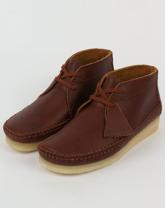 Clarks Originals Clarks Originals – Weaver – Stiefel aus hellbraunem Leder
