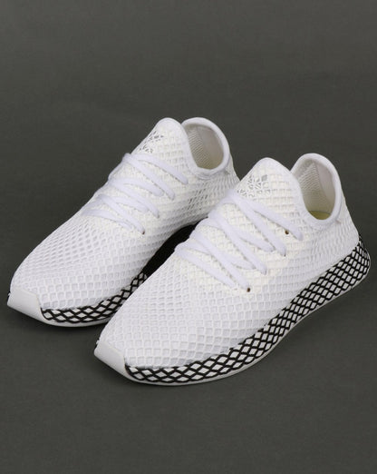Adidas Deerupt Runner Sneaker Weiß/Weiß/Schwarz