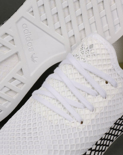 Adidas Deerupt Runner Sneaker Weiß/Weiß/Schwarz