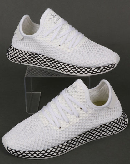 Adidas Deerupt Runner Sneaker Weiß/Weiß/Schwarz