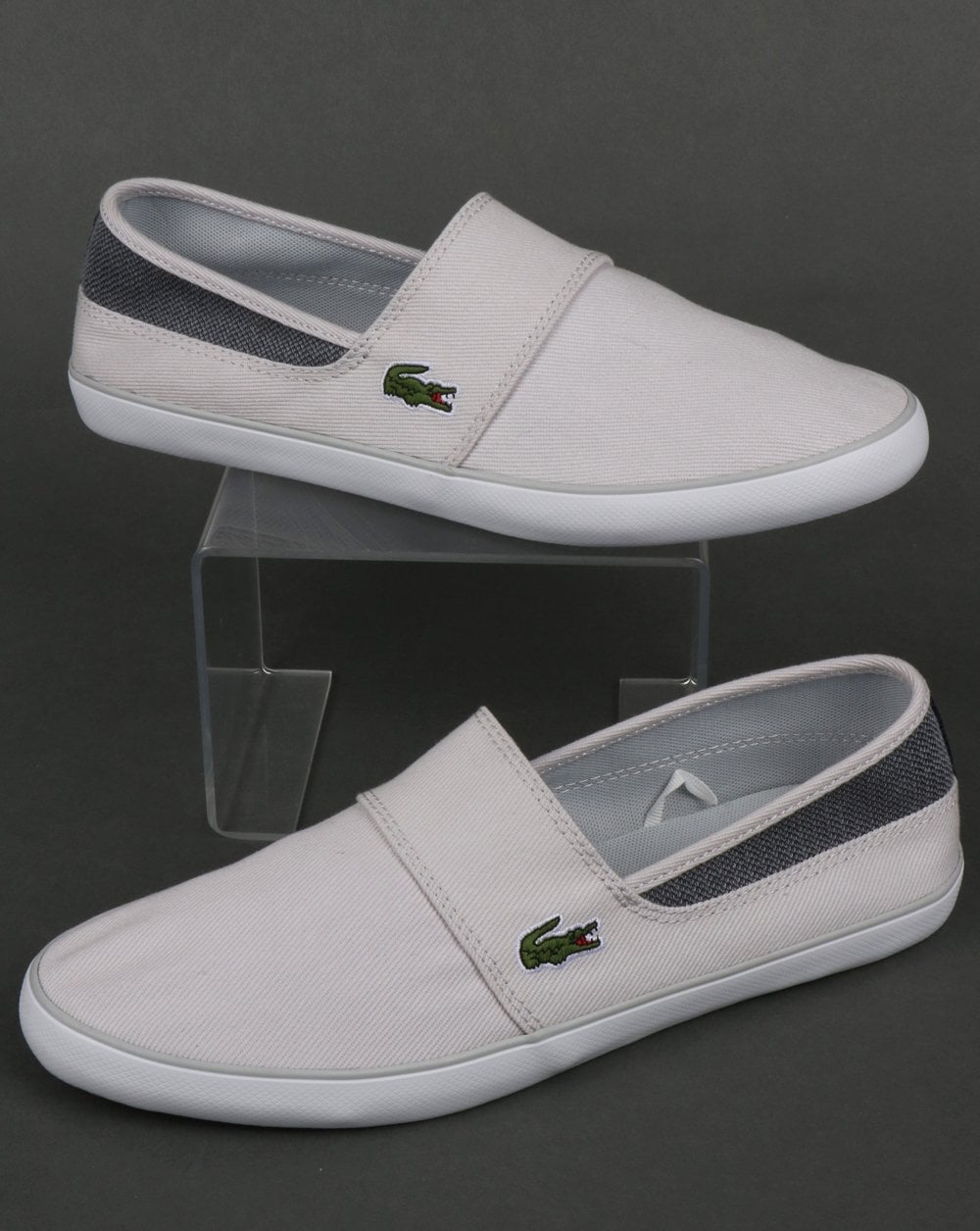 Lacoste Marice Slip-On-Espadrille Grau/Grau