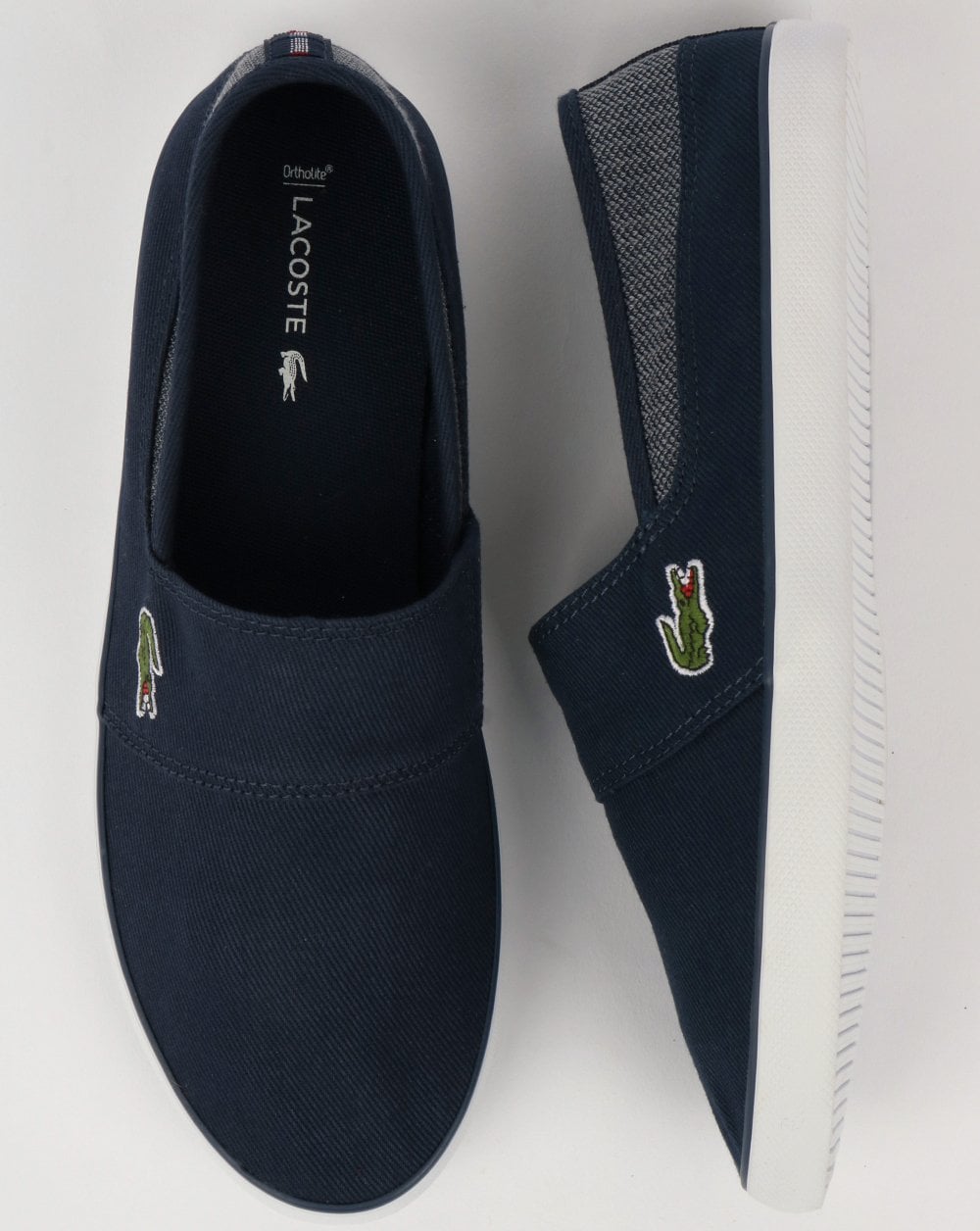 Lacoste Marice Slip-On Espadrille Marineblau/Marineblau