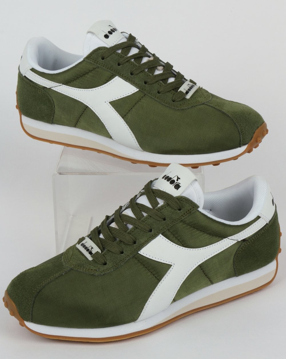 Diadora Sirio NYL Trainer Grün Oliv