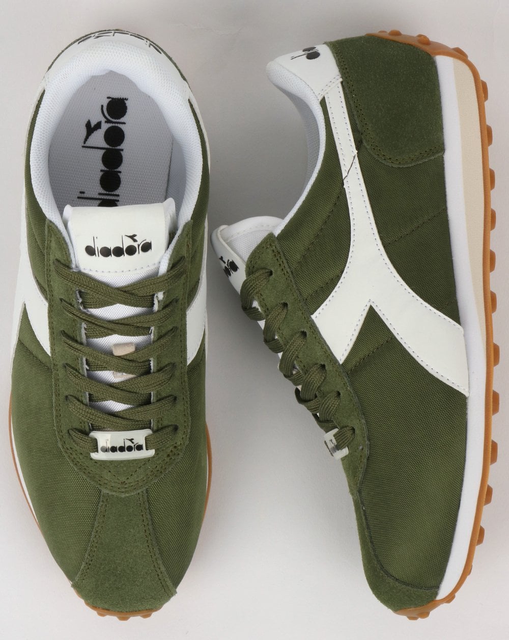 Diadora Sirio NYL Trainer Grün Oliv