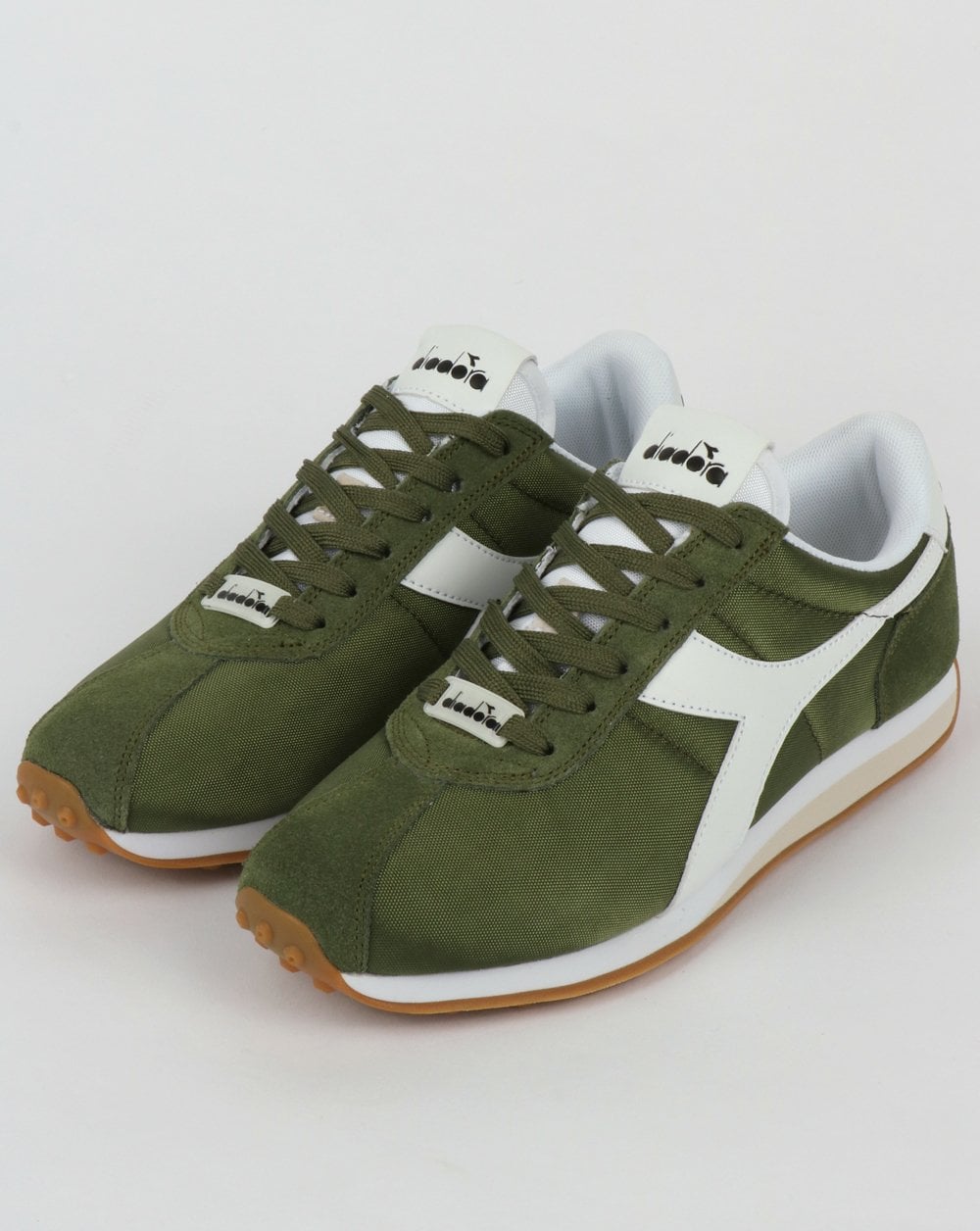 Diadora Sirio NYL Trainer Grün Oliv
