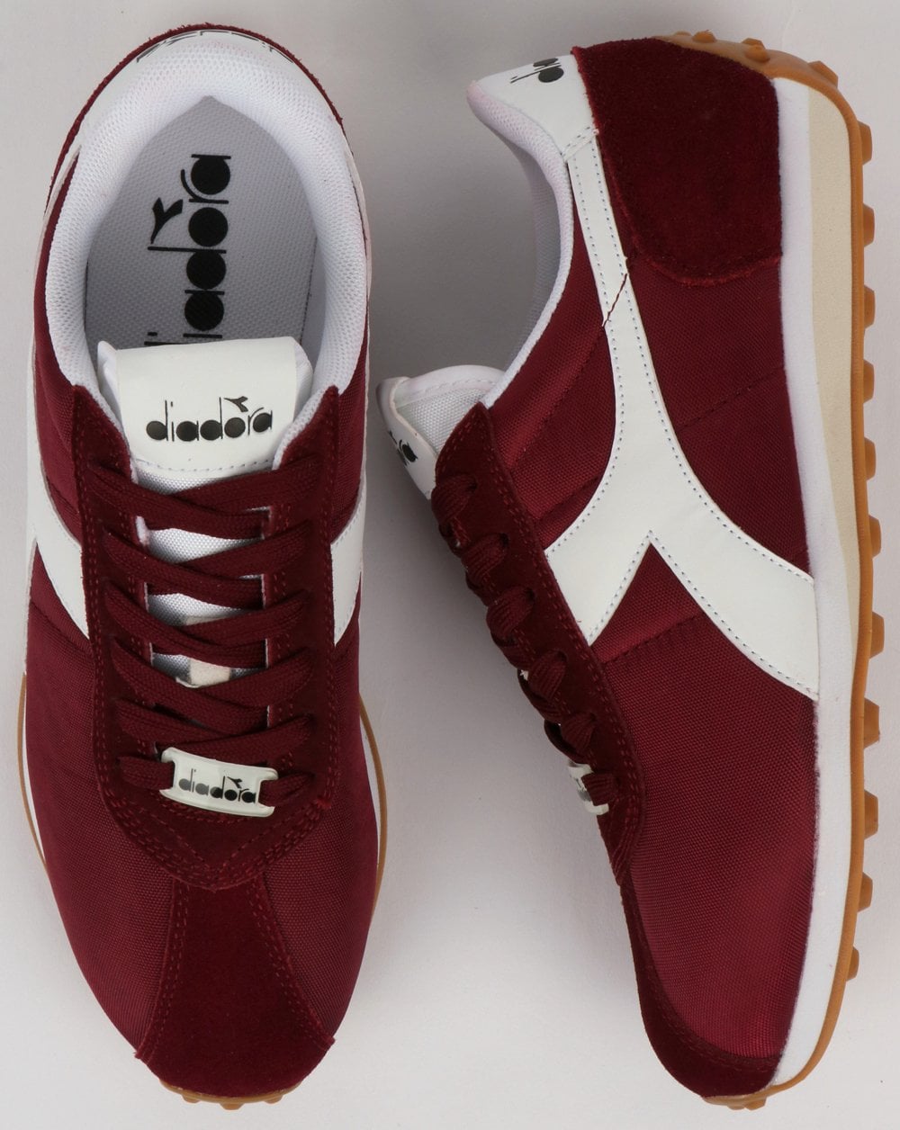 Diadora Sirio NYL Trainer Claret Burgundy