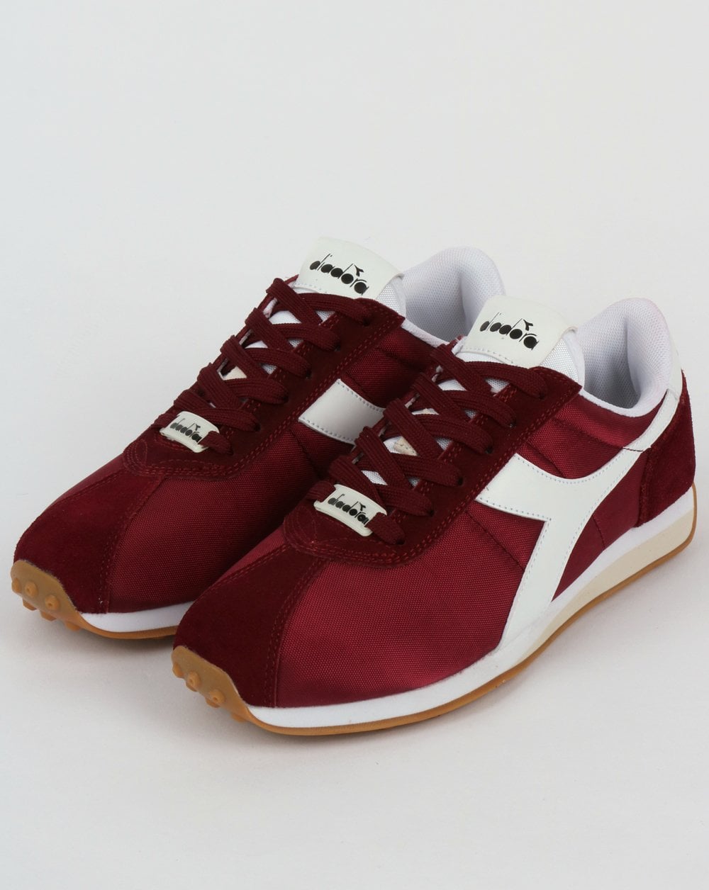 Diadora Sirio NYL Trainer Claret Burgundy