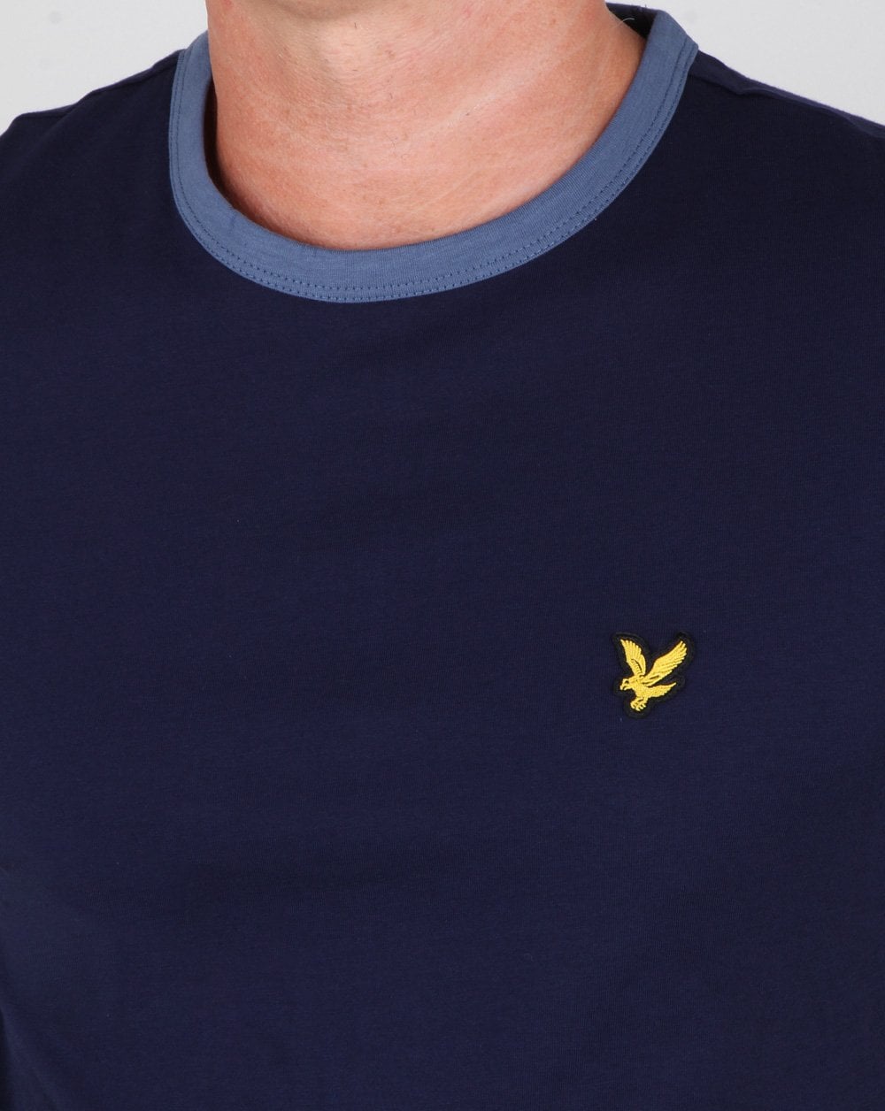 Lyle And Scott Ringer T-Shirt Marineblau/Blau