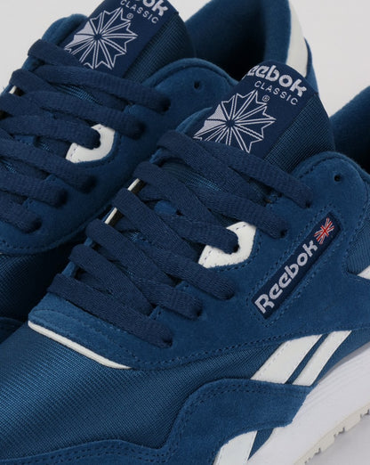 Reebok Classic Nylon Sneakers Bunkerblau/Weiß