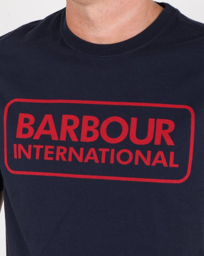 Barbour Essential Logo T-Shirt New Navy
