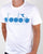 Diadora Logo T-shirt White/Blue