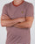 Lyle And Scott Feeder Stripe T-shirt Brown Spice