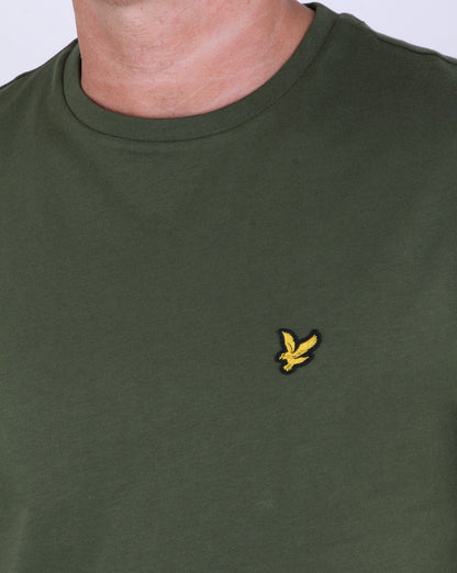 Lyle And Scott – T-Shirt in Waldgrün
