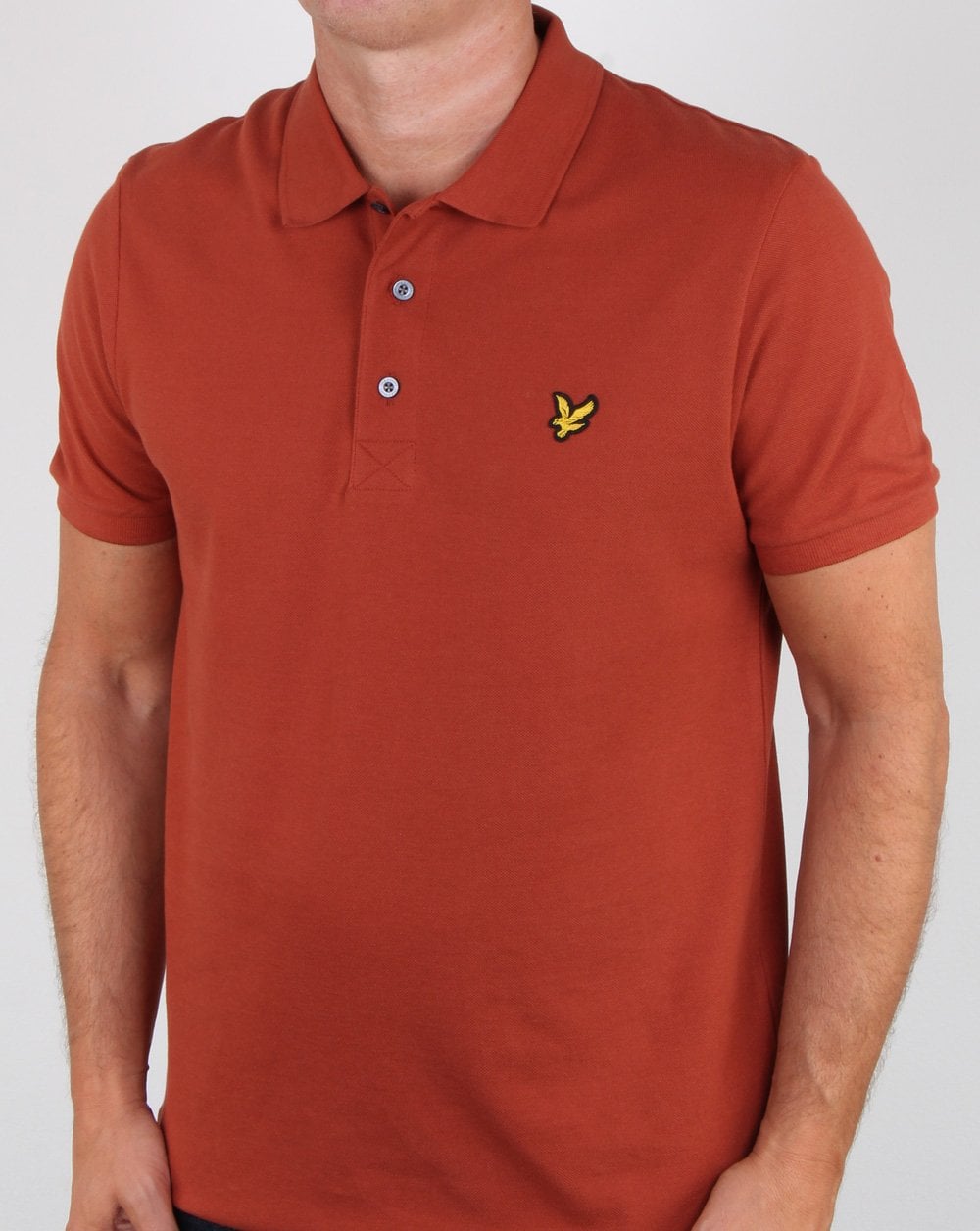Lyle And Scott Poloshirt Braun Spice