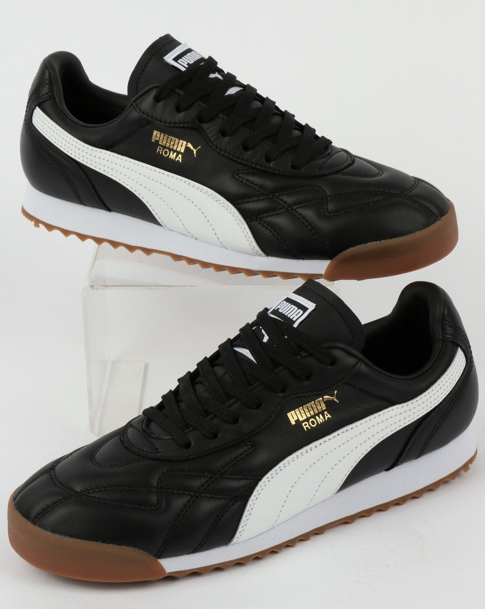 Puma Roma Anniversario Trainer Schwarz/Weiß